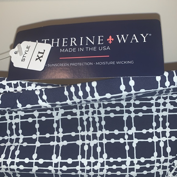 Kathryn Way NWT Dress, Button Neckline, Pockets, Stretch, Golf, Vacation, Resort - Picture 10 of 13